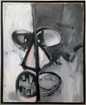 Merton Simpson, "Untitled (Confrontation Series C), 1963