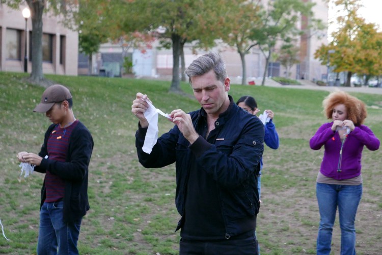 listen is a performative act