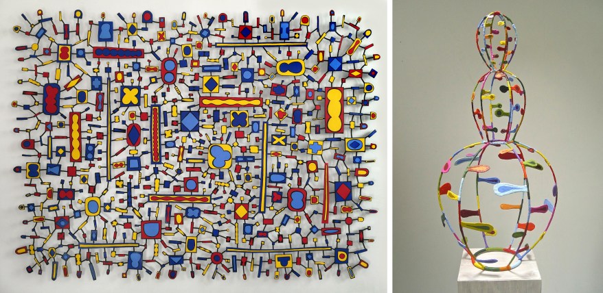 Tom Nussbaum, "East Orange Boogie Woogie," "Woman III" (images courtesy of the artist's website)